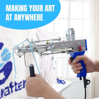 100-240V 2 in1 Electric Tufting Gun Cut Pile Carpet Weaving Flocking Rug Machine Pistola Tufting