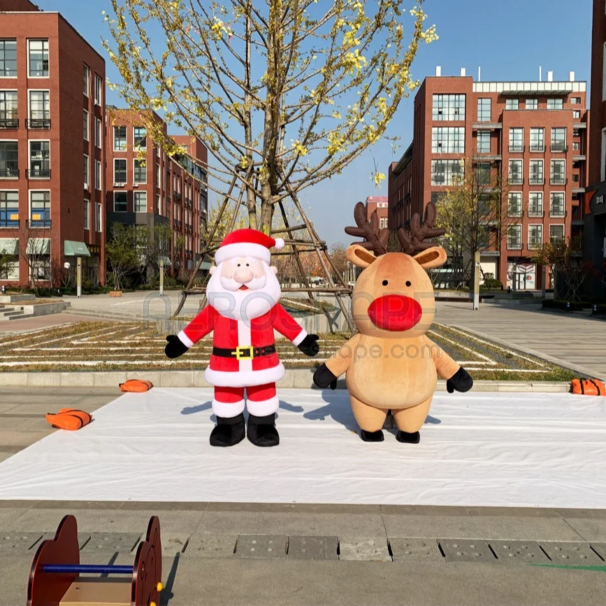 Hot Sale Inflatable Santa Claus Balloon Inflatable Christmas Custom Inflatable Mascots