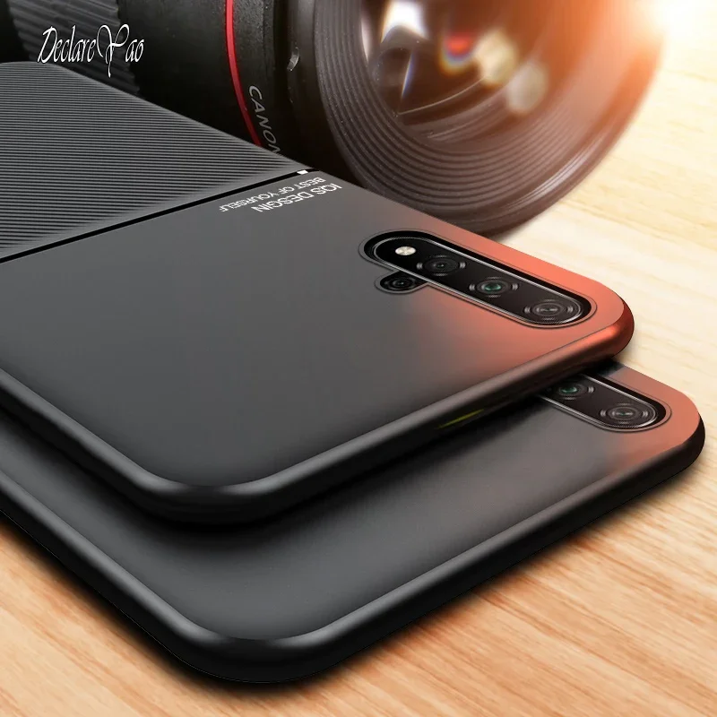 Nova5T Case DECLAREYAO Slim Silicone Matte Coque For Huawei Honor 20 Case Cover Soft Back Cover Cases For Huawei Nova 5T Honor20