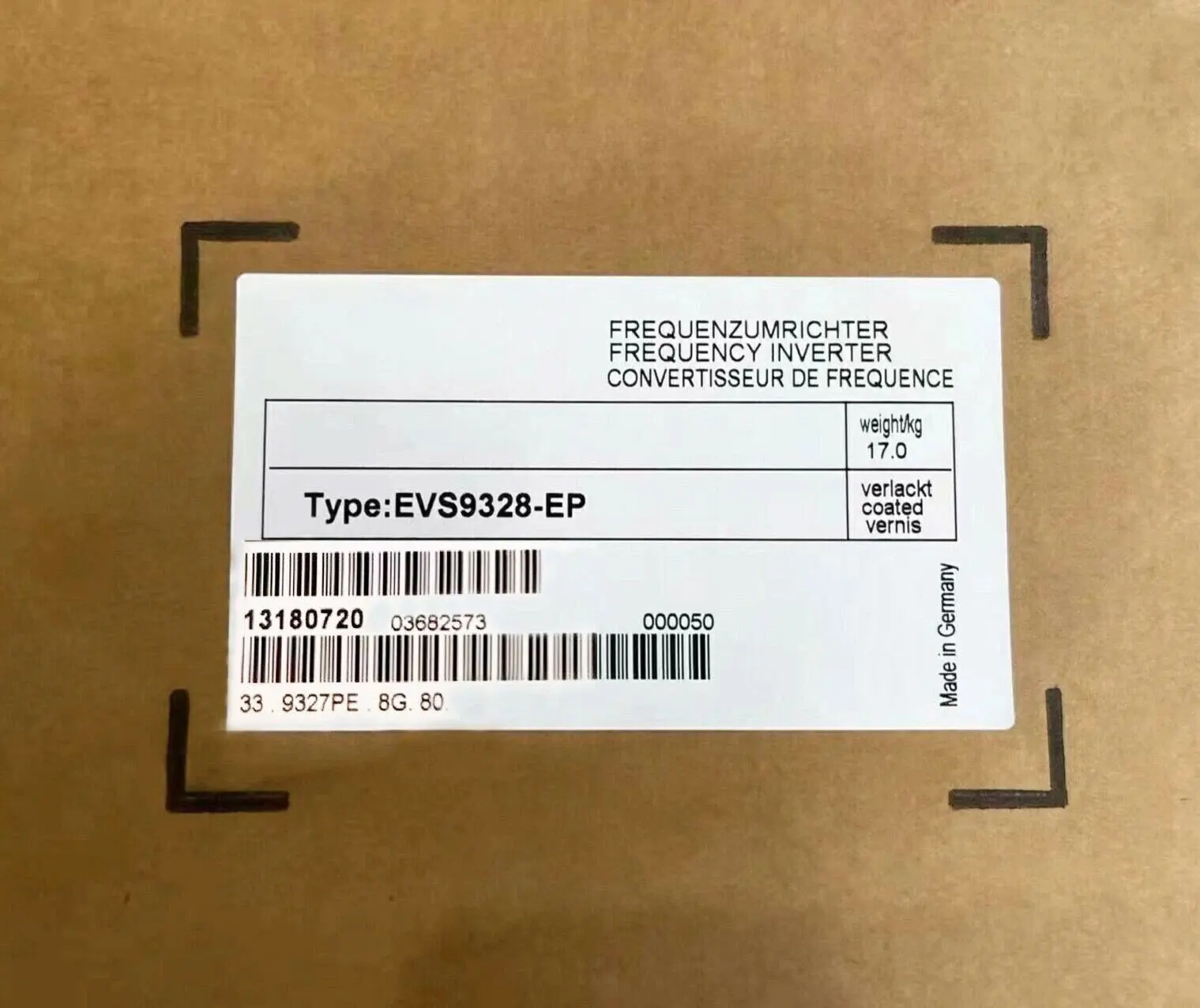 Brand new EVS9328-EP EVS9328-EI EVS9328-EK EVS9328-ET One-year warranty