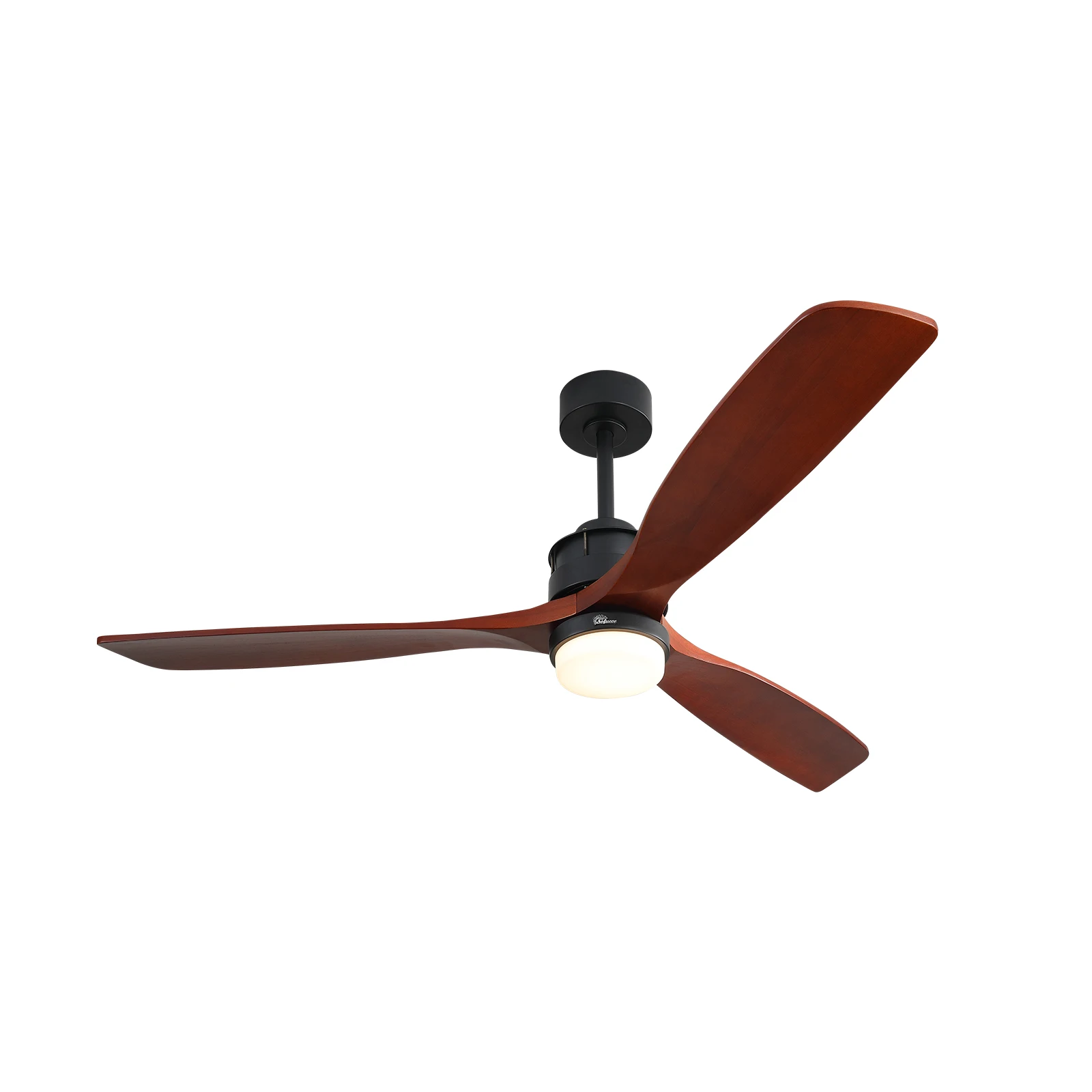 Sofucor Modern 60-inch  Remote Contro Ceiling Fan with LED DC 6-speed High Wind