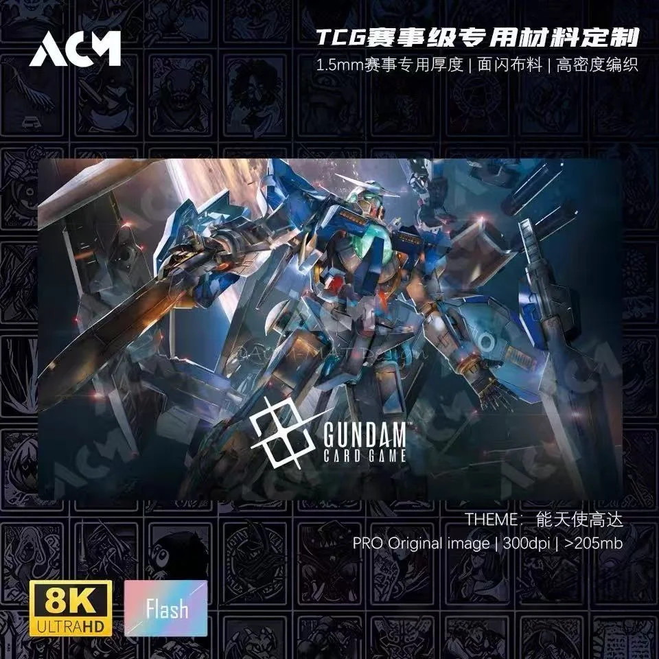 

Новый игровой коврик серии EXIA GUNDAM Face Flash GCG Trading Card Playmat 600x350x1,5 мм ST07 GUNDA00, набор карт, резиновый коврик для настольной игры, игрушки, подарки