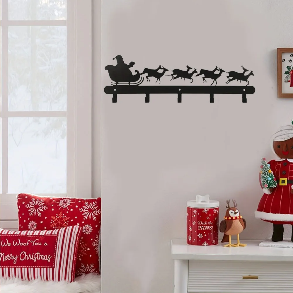 

Adorable 1 pc HELLOYOUNG – Decorate Your Mantel with Christmas Stocking Wall Hanger. A Cute Holiday Decoration