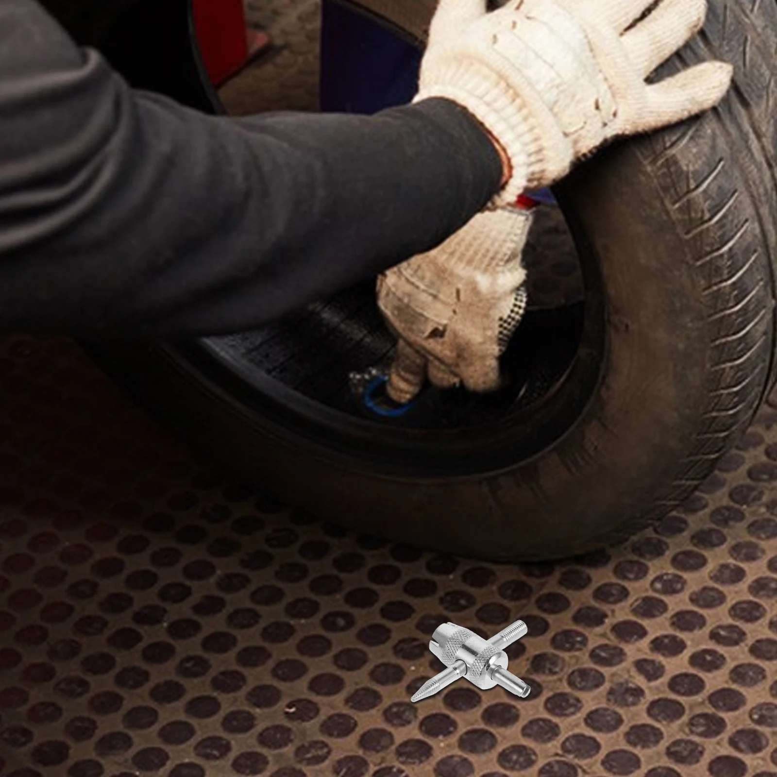 

Core Multifunctional Repair Tool Portable Valve Stem Removal Automobile Bike Automobile Tire Valve Core Tire Tools