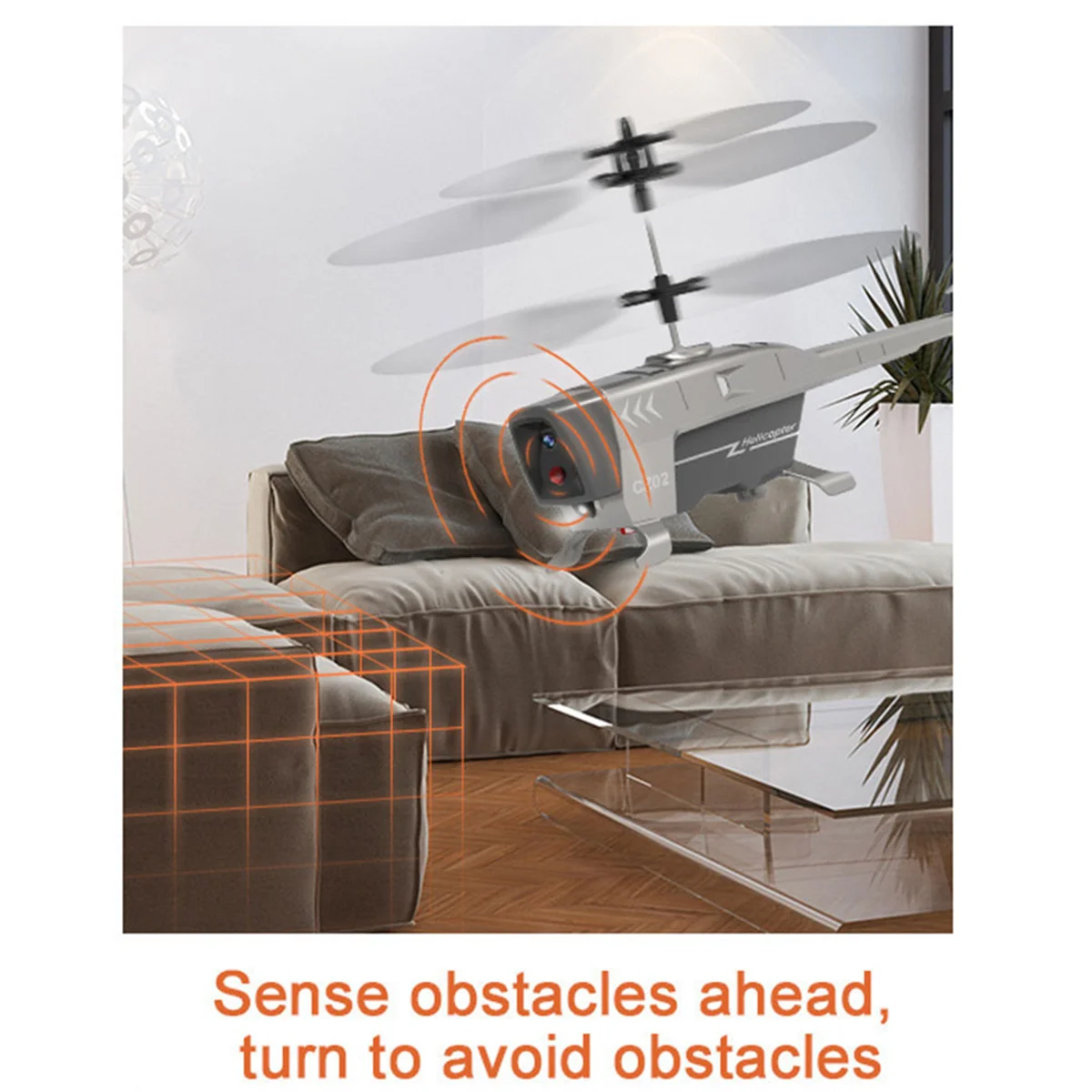 

A56G-Rc Вертолет 3,5-канальный самолет с дистанционным управлением 2,4G, самолет для предотвращения препятствий, летающая игрушка для детей-синий