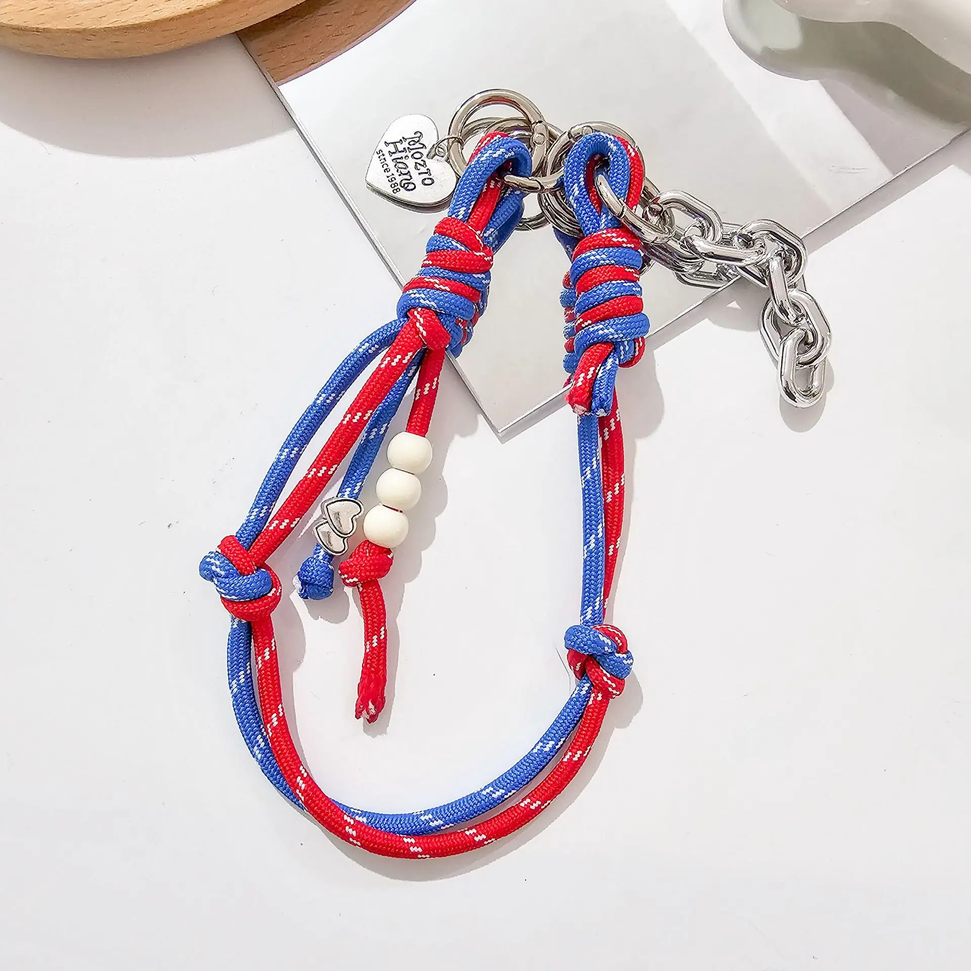 

New Dual-color Mobile Phone Woven Carrying Strap for Mobile Phone Camera Hanging Rope Fashionable Bag Woven Rope
