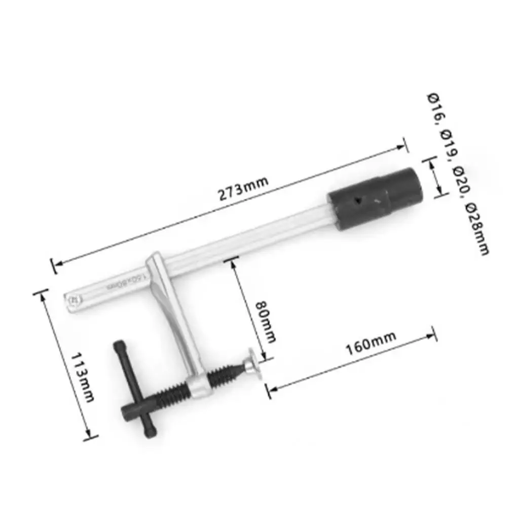 

Профессиональный столярный зажим для настольного использования с усиленной фиксацией