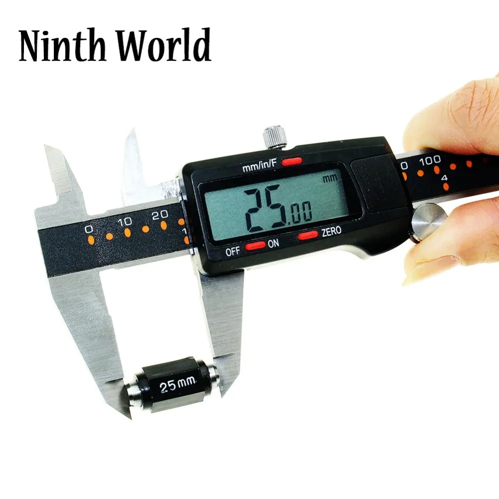 Electronic Digital Vernier Caliper 6 "150mm MM / INCH / F Toggle Stainless Steel Rule Gauge Micrometer Measuring Ruler Tool