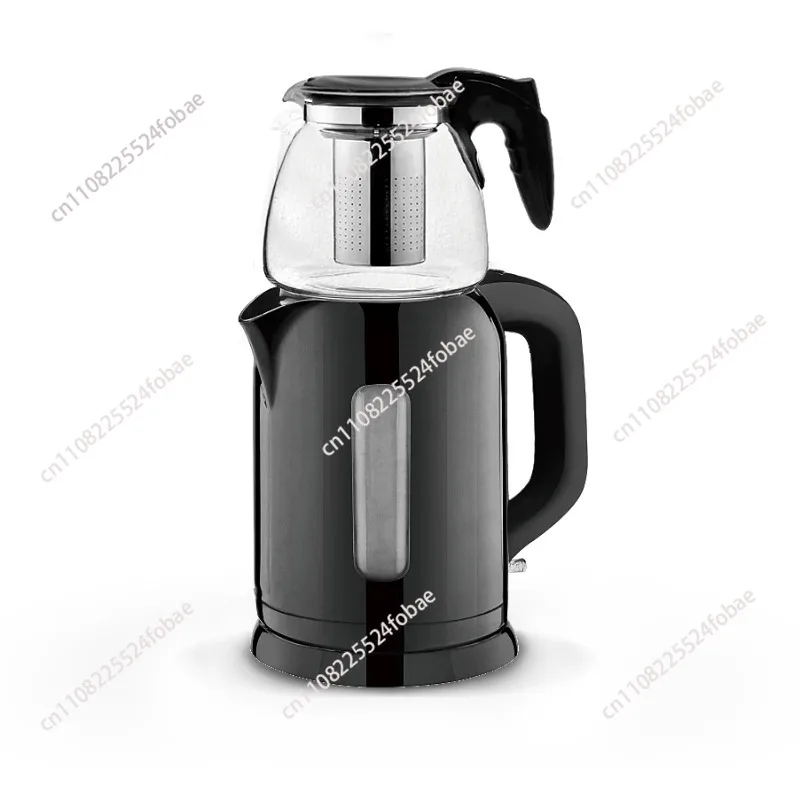 Théière Turque Électrique Grande Capacité En Acier Inoxydable - Cafetière Multifonction Pour Café, Thé Et Lait