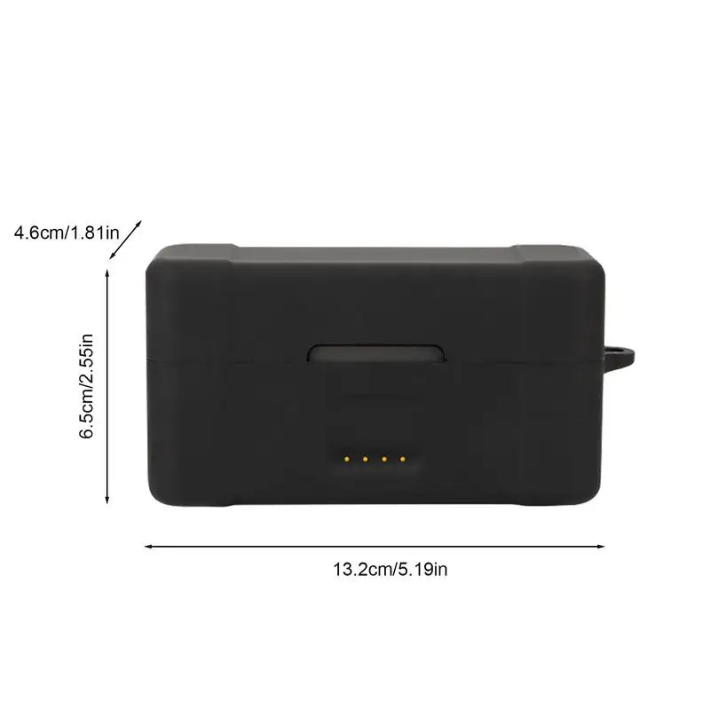 Custodia protettiva per microfono Wireless accessori per microfono portatile antigoccia in Silicone protezione antigraffio per microfono Wireless Cas