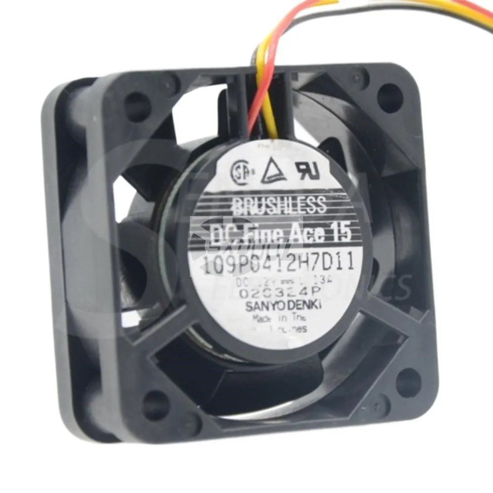 for Sanyo 109P0412H7D11 40x40x15mm 4015 DC 12V 0.13A Axial Cooling Fan TV Sets, Electronics, and Small Devices