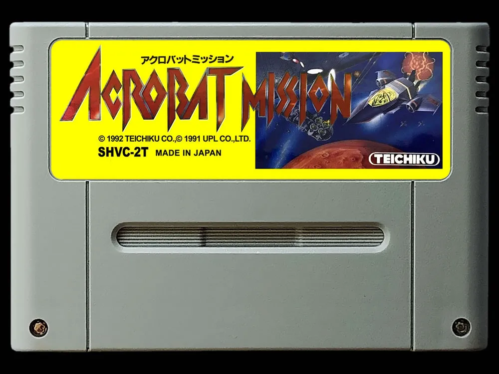 Игровые карты: ACROBAT Mission (японская версия NTSC!)