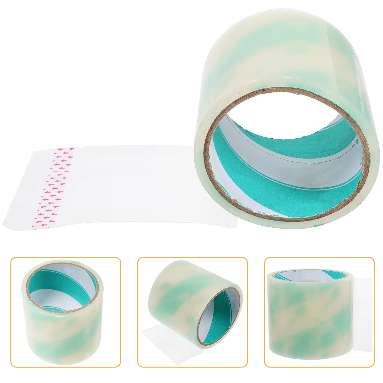 Waterproof Adhesive Tape Greenhouse Repair Duct Covering Weather Resistance White Plastic