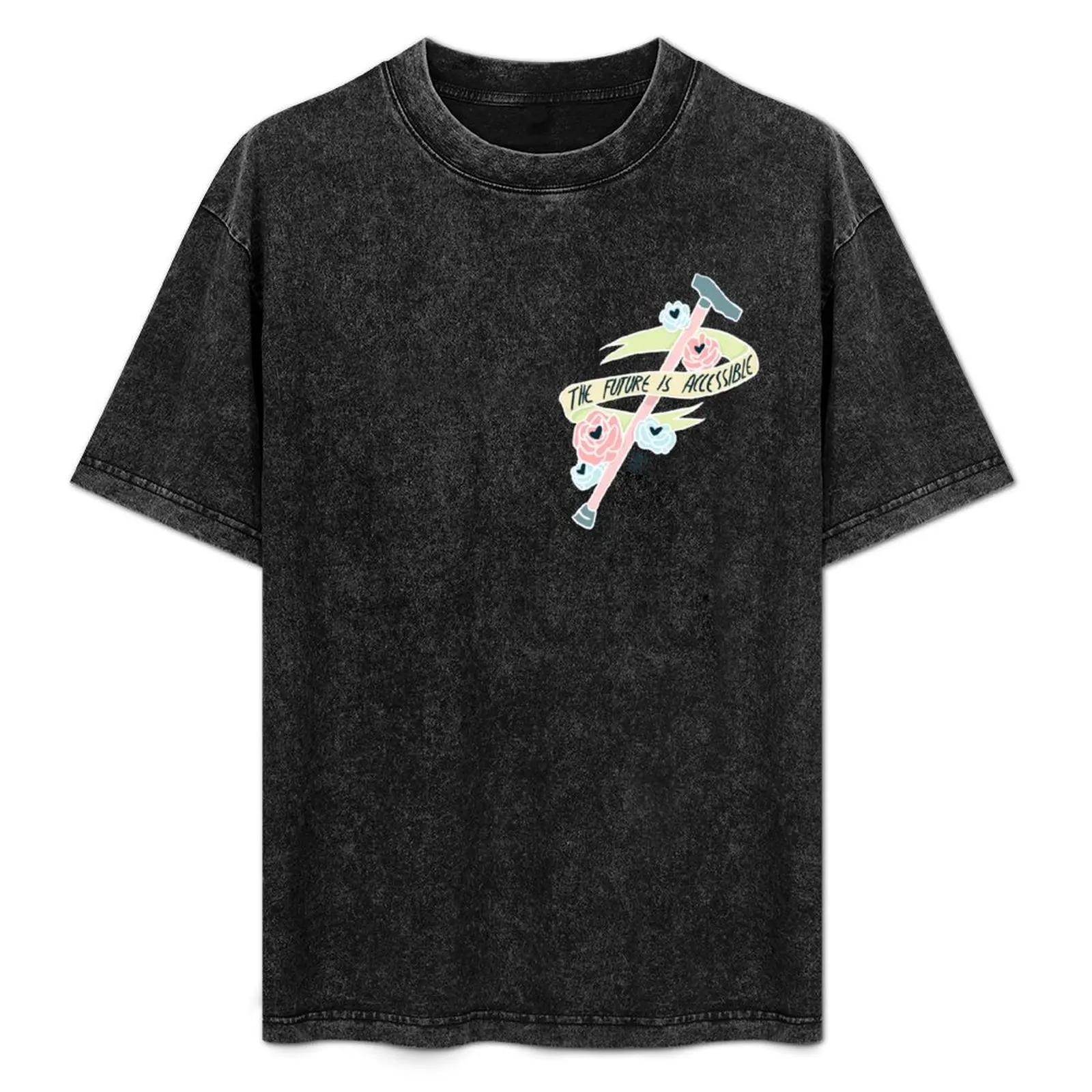 Camiseta The Future Is Accessible, camiseta informal de moda urbana