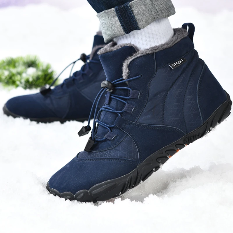 Heißer Verkauf Männer Casual Schuhe Komfort Dicke Warme Baumwolle Schuhe Mode Tragen-beständig Wandern Outdoor Arbeit Schuhe Winter Turnschuhe