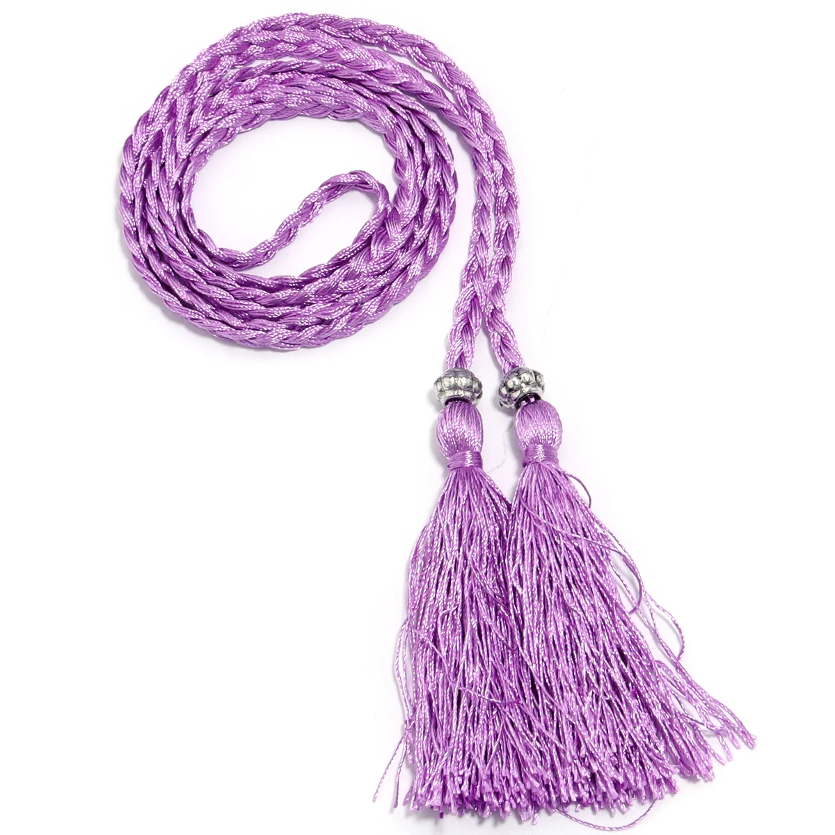 Women Waist Belt Rope Chinese Style Braided Woven Tassel 