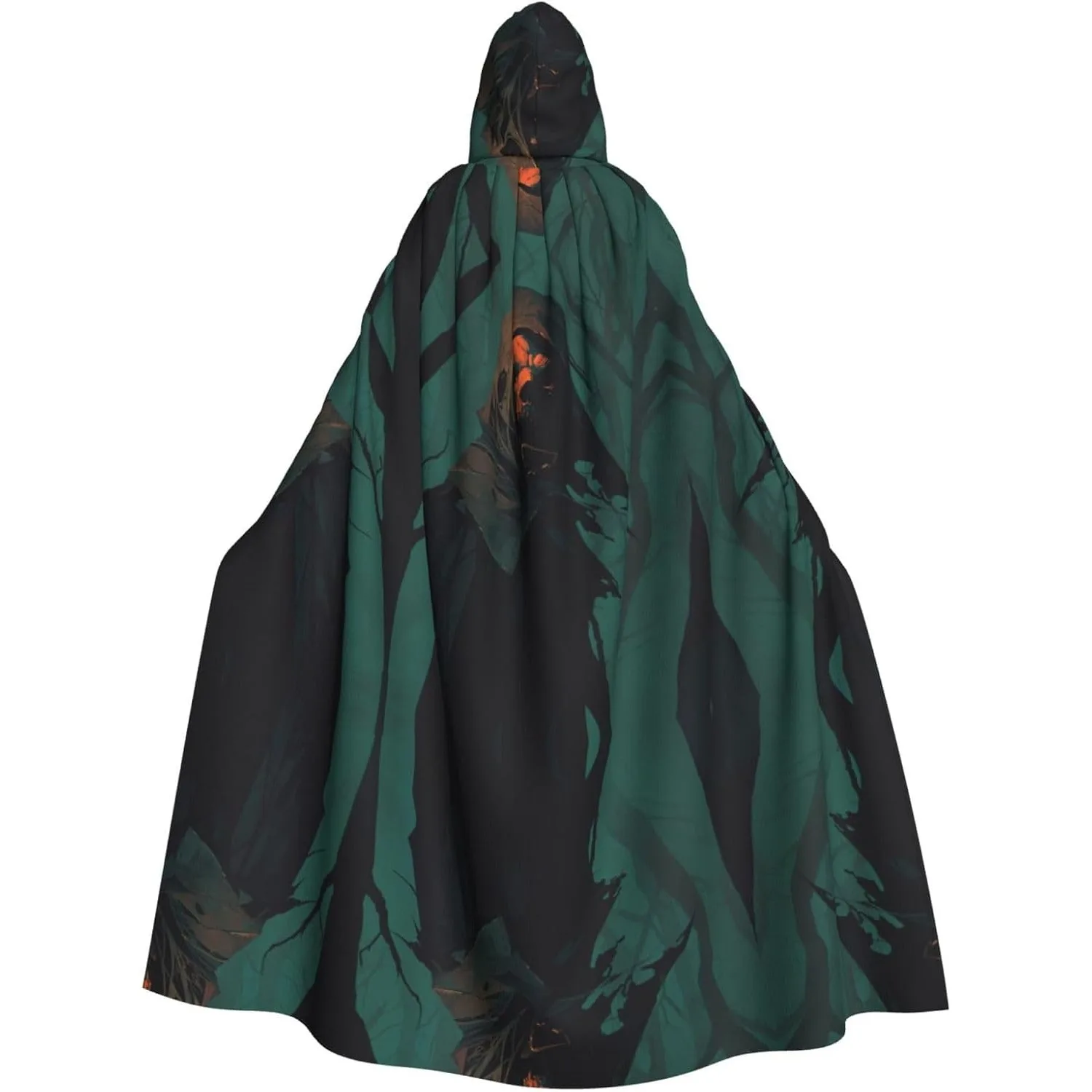 

Хэллоуин Сова Тыква Принт Взрослый Накидка с Капюшоном Карнавальный Фестиваль Накидка Косплей Халат Костюм Вечеринка Готический Карнавал