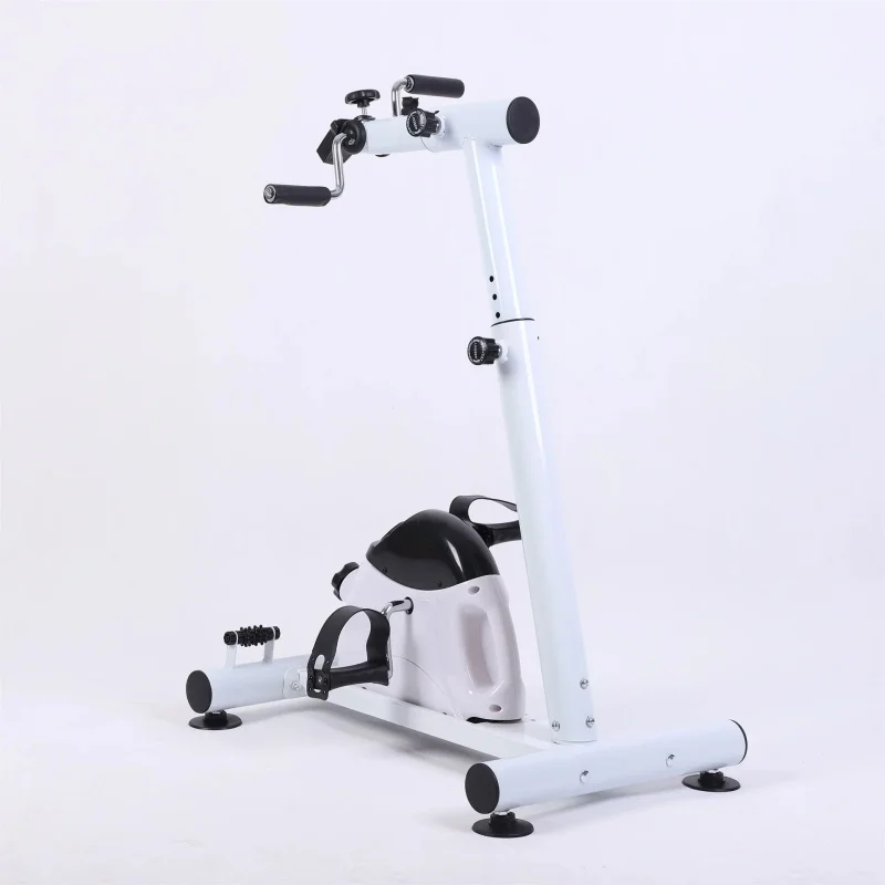 Adjustable Arm & Leg Exercise Bike, Upper and Lower Limb Rehabilitation Trainer, Home Fitness Pedal Exerciser for Elderly, Disab