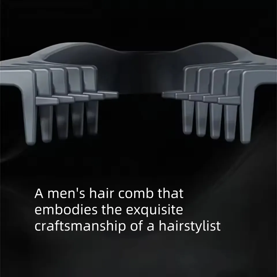 Pente Volumizador de Cabelo em Plástico ABS, Ferramenta de Estilização Texturizada para Cabelos Normais, para Volume e Cobertura na Raiz com Aparência Natural