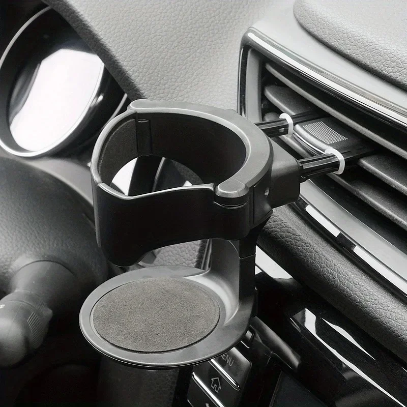 Universal Car Cup Holder with Handle ABS Material Vent-Convenient and Safe Drink Holder for Cars and Trucks No Battery Required view 5