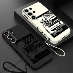 JDM Dream Car Phone Case for Samsung Galaxy S8 S9 Note 10 Plus 9 Note 20 Ultra S10 S8 Plus Print Luxury Silicone Cover