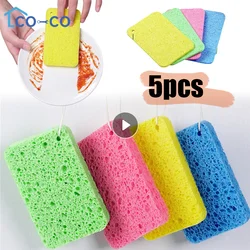 1/5Pcs Cleaning Sponge Rubs Compressed Sponges Wipes For Washing Dishes Scouring Pads Descaling Cooktop Tool Kitchen Accessories