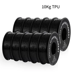 GEEETECH 10Kg In One Box 1.75mm 3D PLA Filament Assorted Pack - Matte PETG Silk PLA TPU ABS+ - Safety for 3D Printer Materials