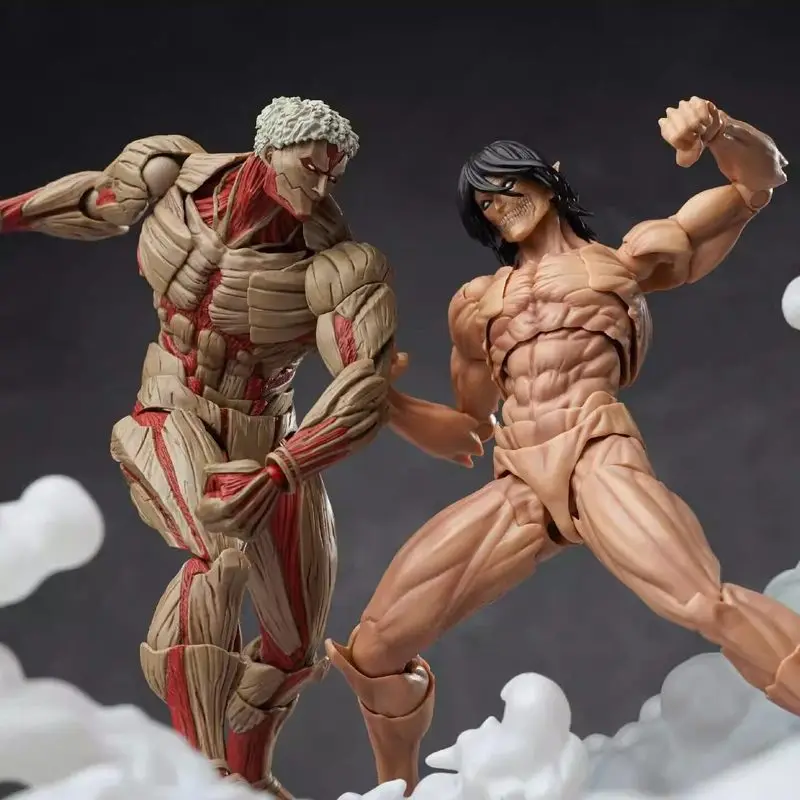 アメージング・ヤマグチ-進撃の巨人-可動式アクションフィギュア-装甲巨人-エレン・イェーガー-コレクタブルpvcモデル-アニメファン向け