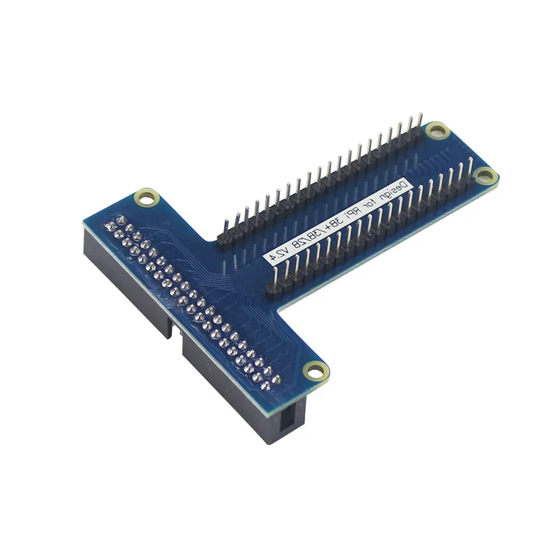 Raspberry Pi 4B/3B+ GPIO Expansion Board - 40-Pin T-Type Breakout Adapter for Electronics Projects
