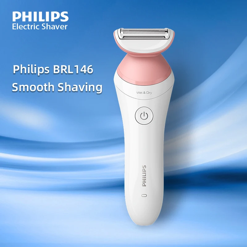 Philips Elektrorasierer BRL146 Damen Epilierer Haarrasur Ganzkörper Intimbereich Epilierer Frauen