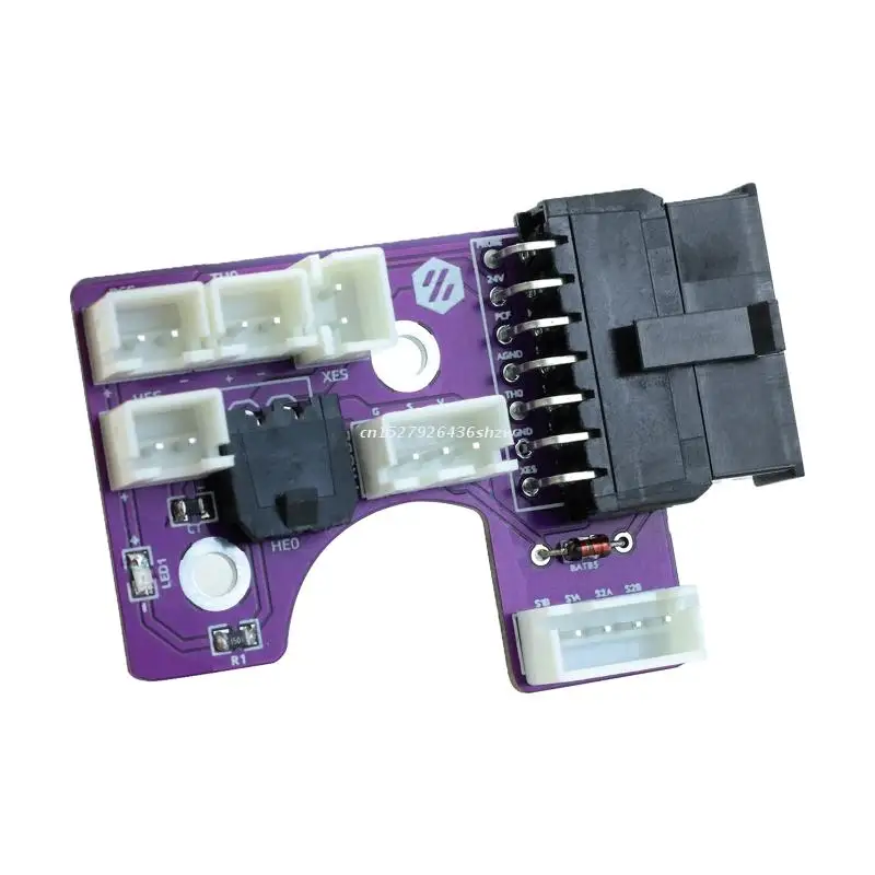 

for Voron 2.4 Extruder Afterburner Toolhead PCB Board BAT85 Diode Cavity Temperature Sensitive with Terminal 45x36mm Dropship