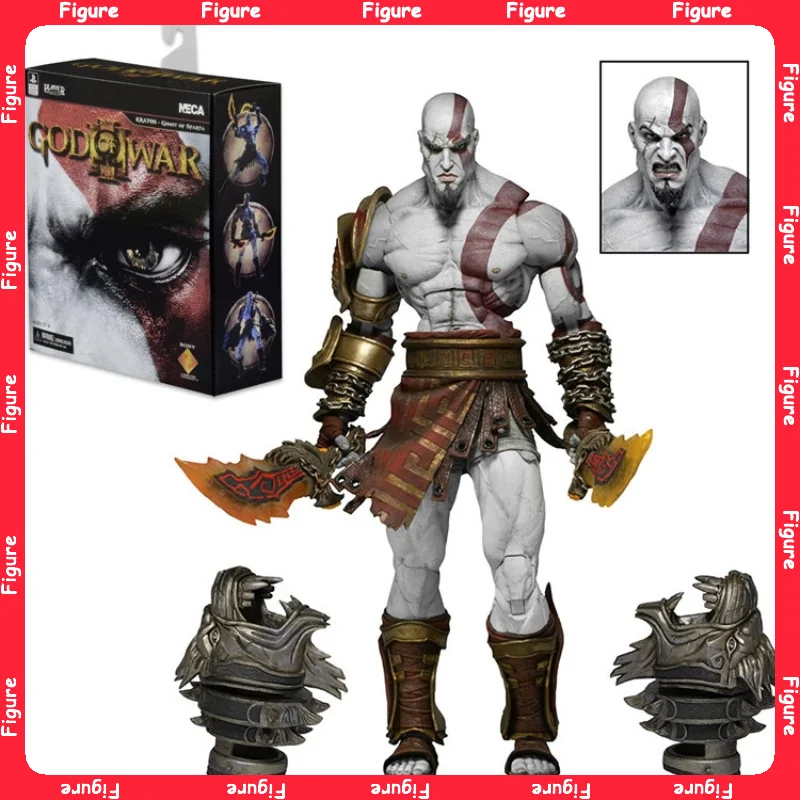 

18cm NECA God of War Action Figure Ultimate Kratos Figurine Movable Collection Game GOW Ghost of Sparta Kratos Model Toys Gifts