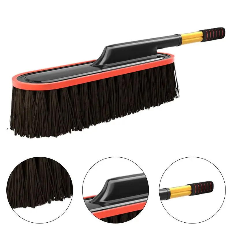 Car Duster Exterior Extendable Handle, Scratch Remover Car Brushes Remove Dust Exterior Interior of for Cars Trucks Dropshipping