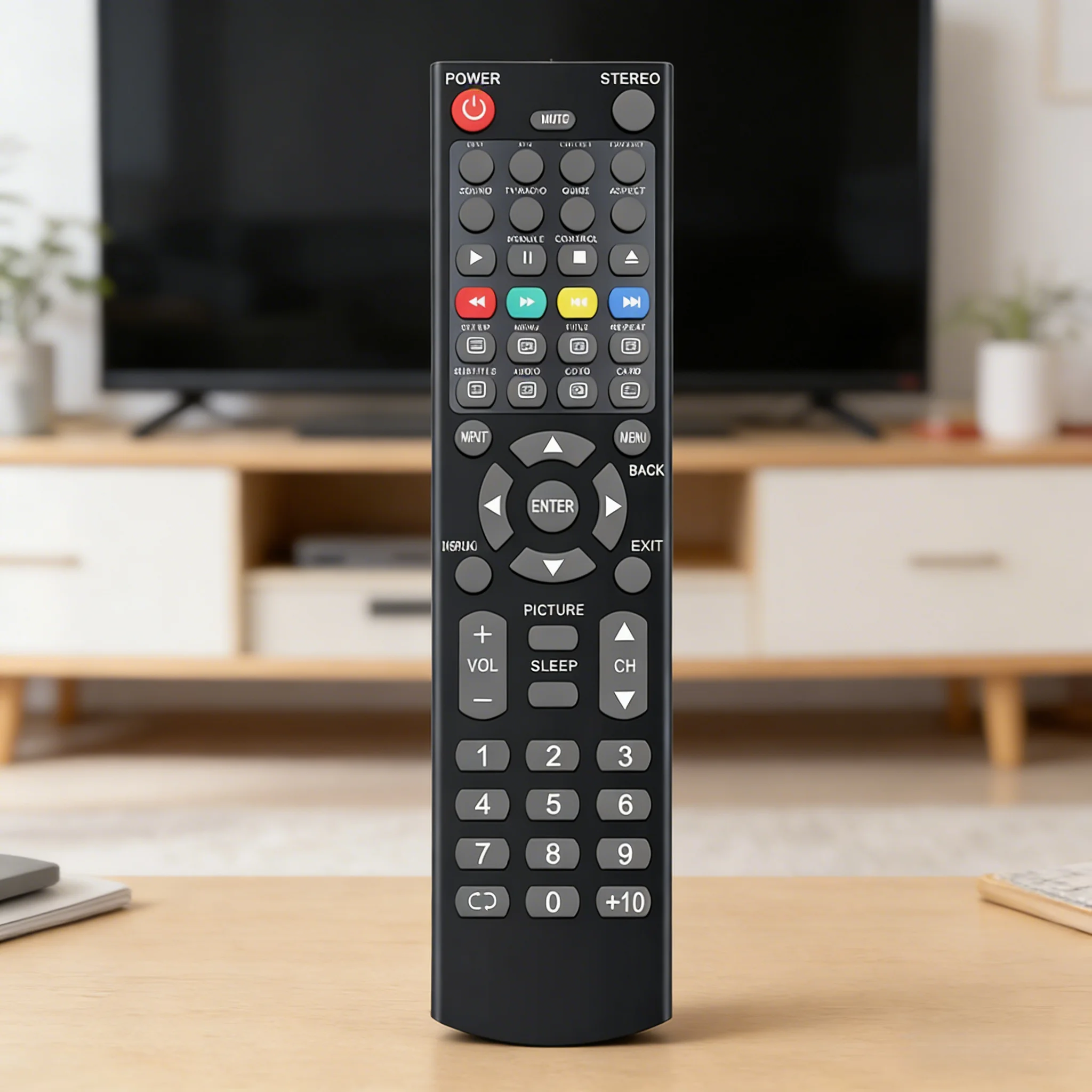 

RC6182 Original Function TV Remote Fit TEAC LCDV1955 LCDV255 LCDV265 LCDV325 LCD Screen TV