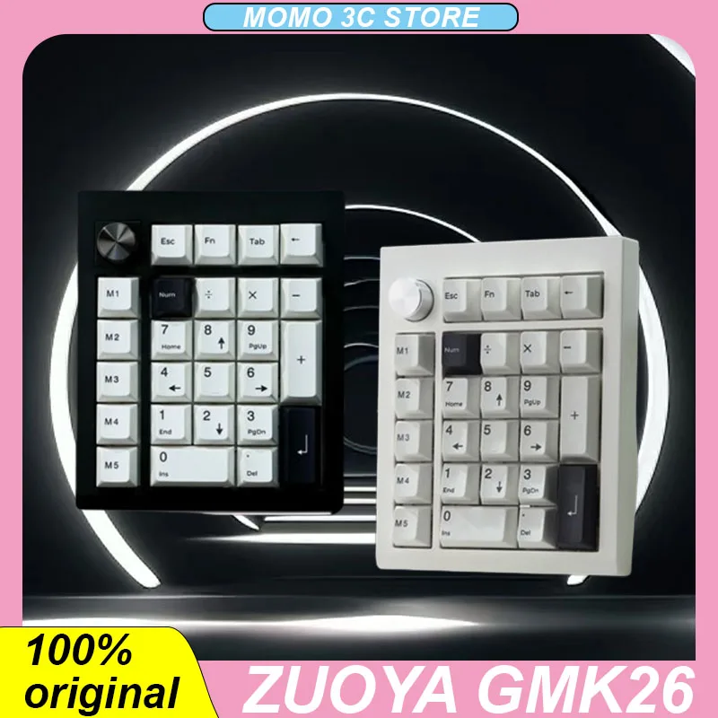 

Zuoya Gmk26 Mini Number Keyboard QMK/VIA Gasket Wireless 3mode Aluminium Alloy Hot Swap Keypads PC Gaming Keyboard Laptop Office