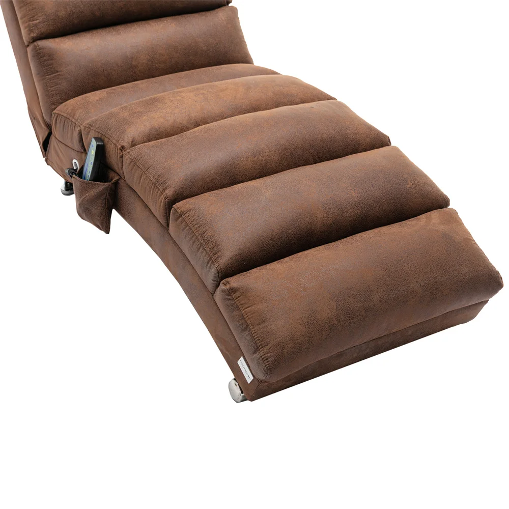 Customized futon recliner sofa chair Microfiber massage recliner indoor electric massage long recliner