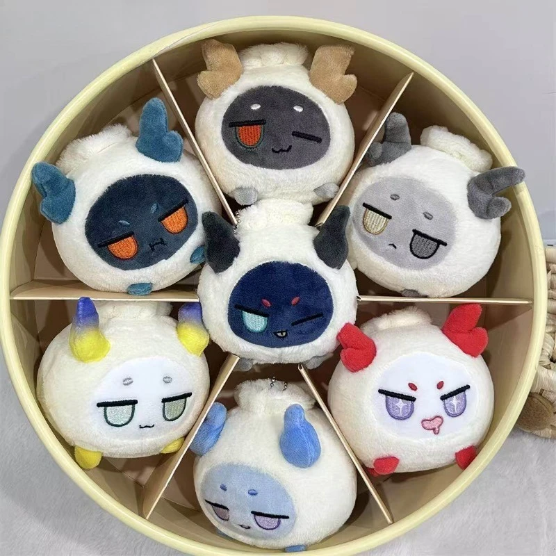 In Stock Arknighs Game Anime Cos Nian Dusk Shu Ling Yu Wang Chongyue Lung Bubble Unisex 10cm Plush Hanging Ornament Gift