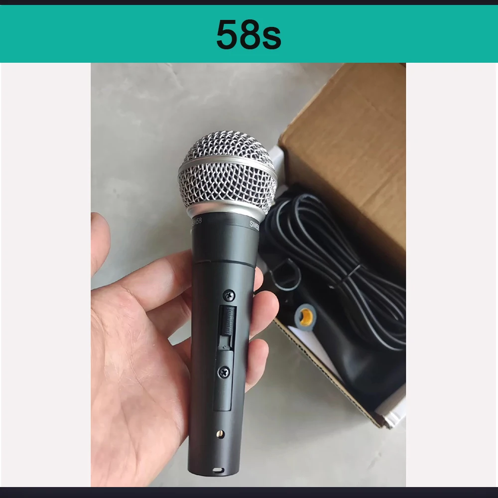 

Профессиональный проводной микрофон BBOX Для Shure 58s, гитарная сценическая запись, живое пение