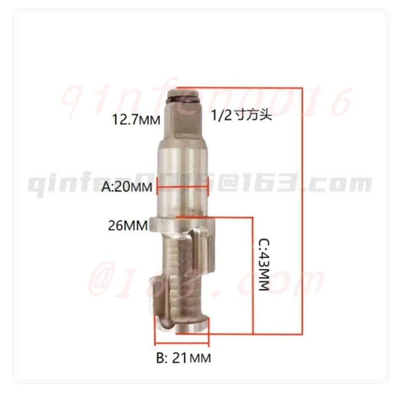 

For Sida Strike Shaft Pneumatic Wrench Tool Small Wind Cannon/stroke Cannon Front Axle Strike Block
