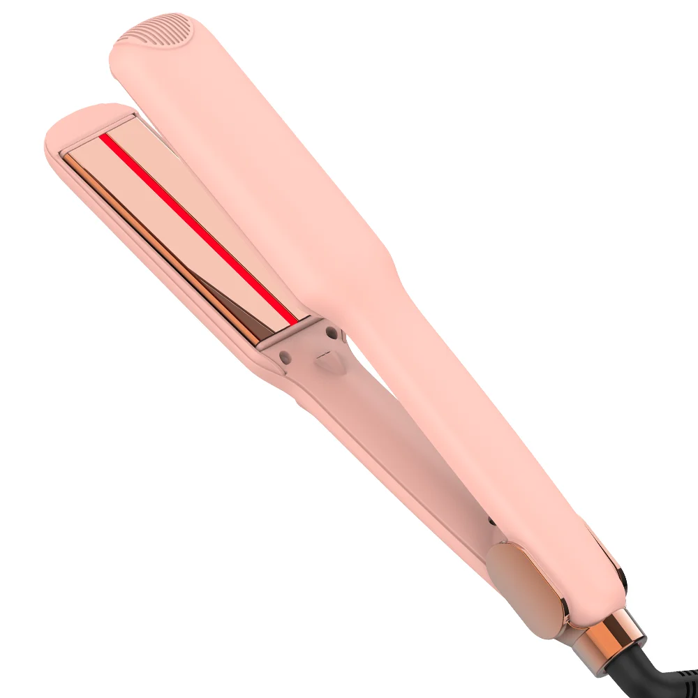 Wholesale Best Selling Planchas De Cabello Profesional Hair Straightener Titanium Flat Iron Infrared Hair Straightener With 450F