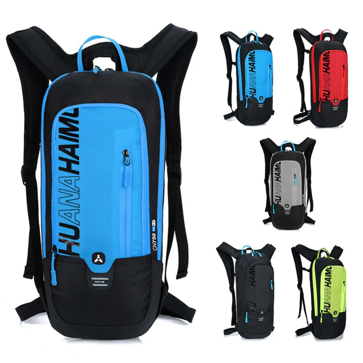 3L Water Bag with Cycling Backpack Set Outdoor Sports Hydration Knapsack Running Hiking Bicycle Inner Bladder Portable Rucksack
