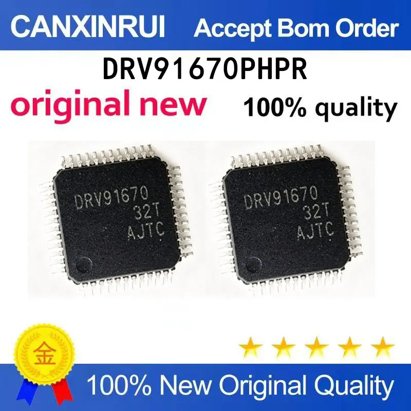 

(5-100 PCS) Brand new original DRV91670 HPR DRV91670 QFP48 spot chip IC