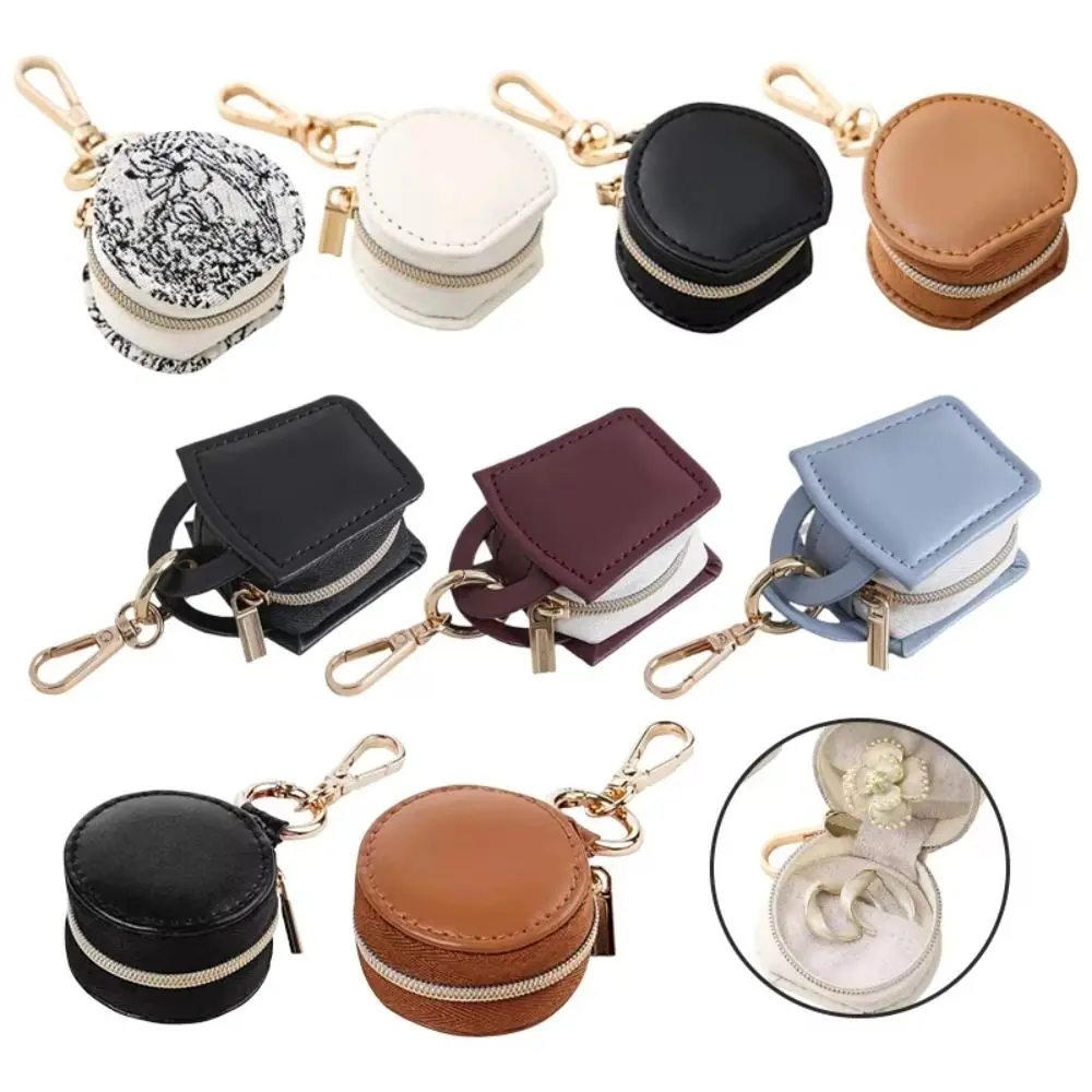 

Хорошее качество, портативная шкатулка для драгоценностей, мини-органайзер для ювелирных изделий из искусственной кожи, многослойный футляр для ювелирных изделий, дорожный