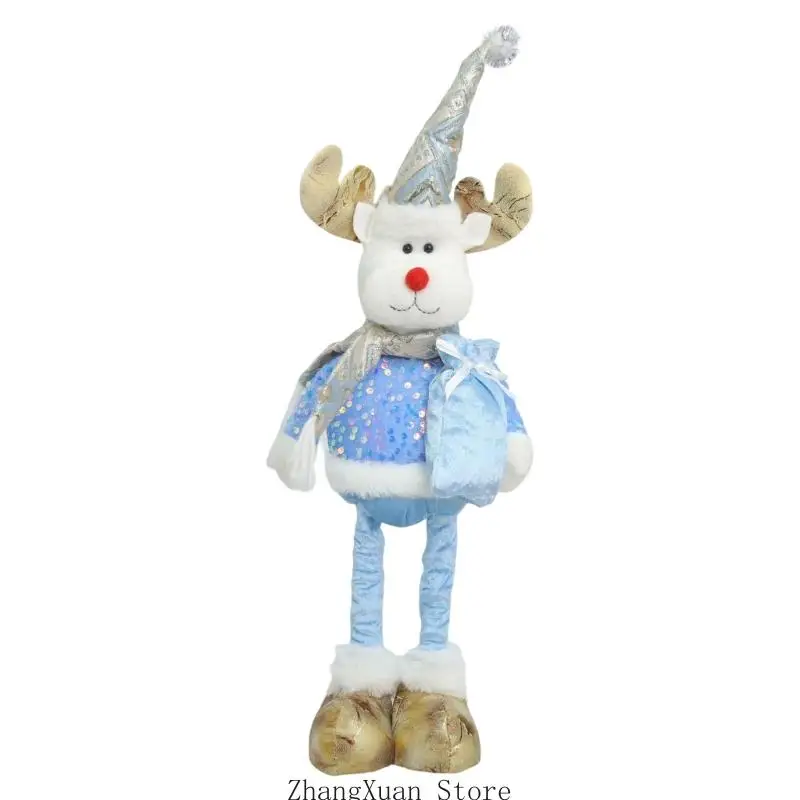 Freistehende Weihnachtsfigur aus Stoff für Regalfenster-Akzent 3XUF – Detail 9