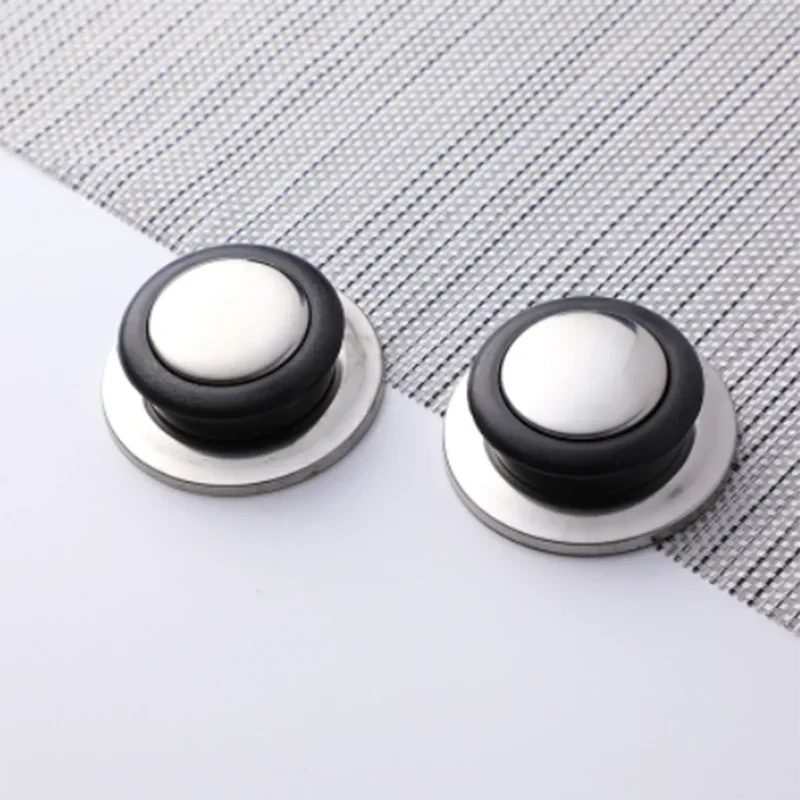 2Pcs/Set Stainless Steel Pot Lid Knobs Pot Lid Knobs with Handles & Knobs Cookware Parts Accessoires De Cuisine