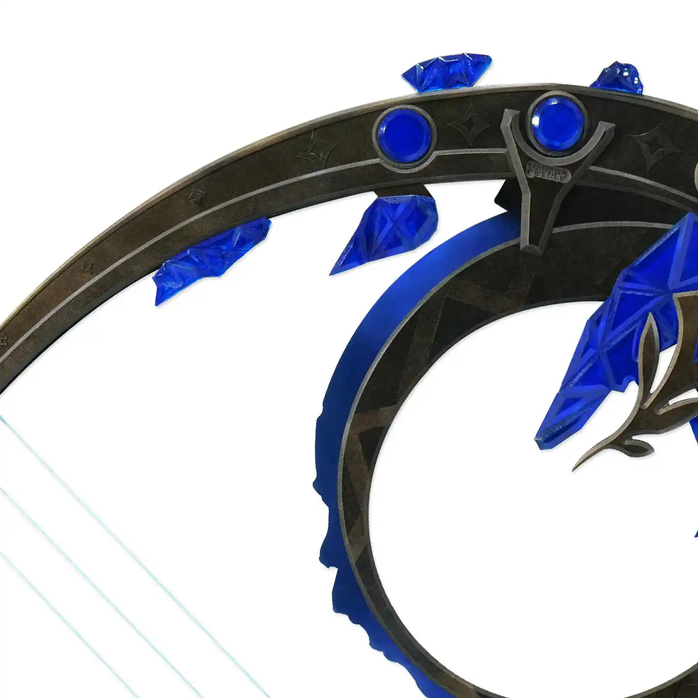 لونو كوس أسلحة القوس لعبة Wuthering Waves تأثيري الدعائم هالوين عيد الميلاد حفلة تنكرية زي التبعي #4