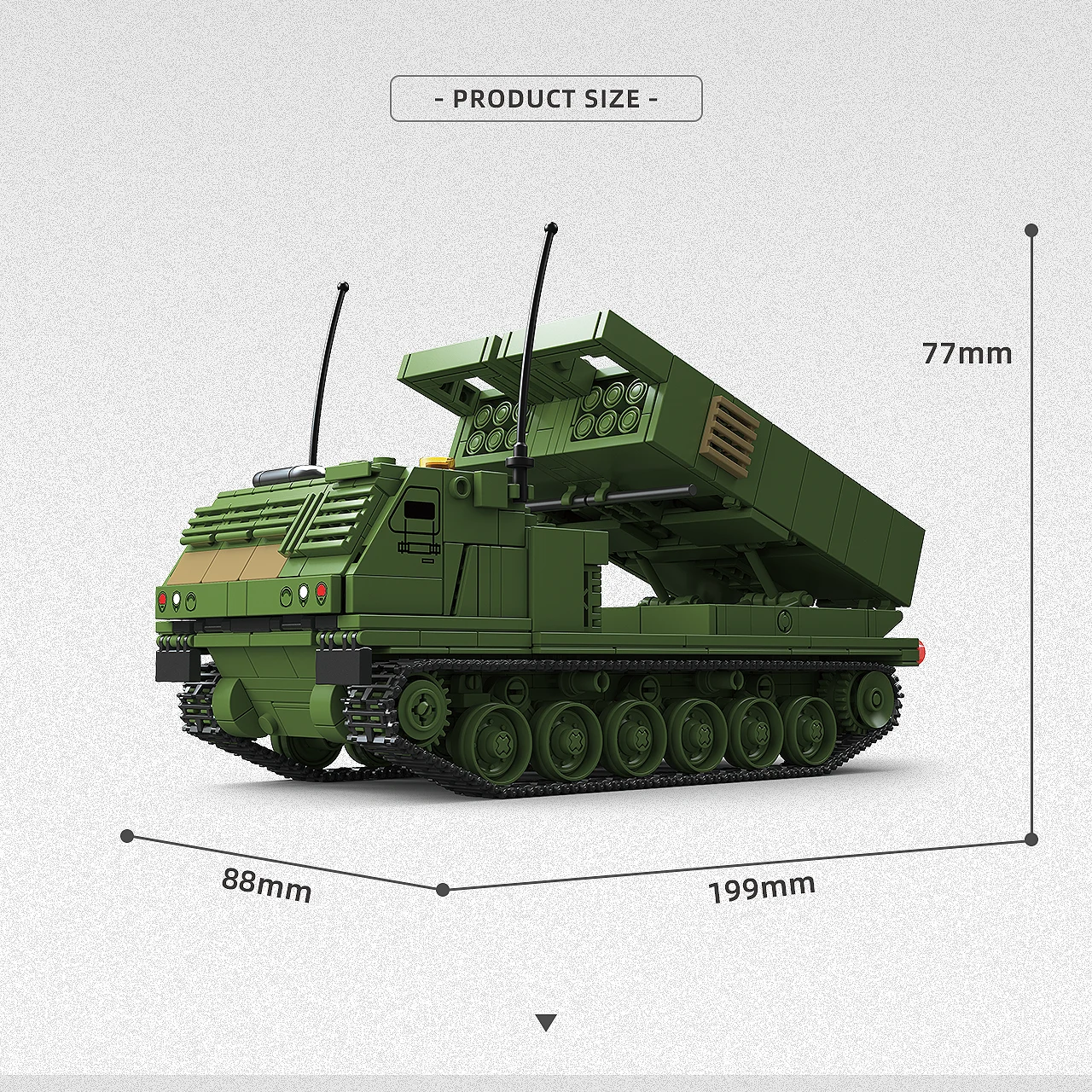 M270 MLRS Multiple Launch Rock - Model Kit Runner 评论和价格