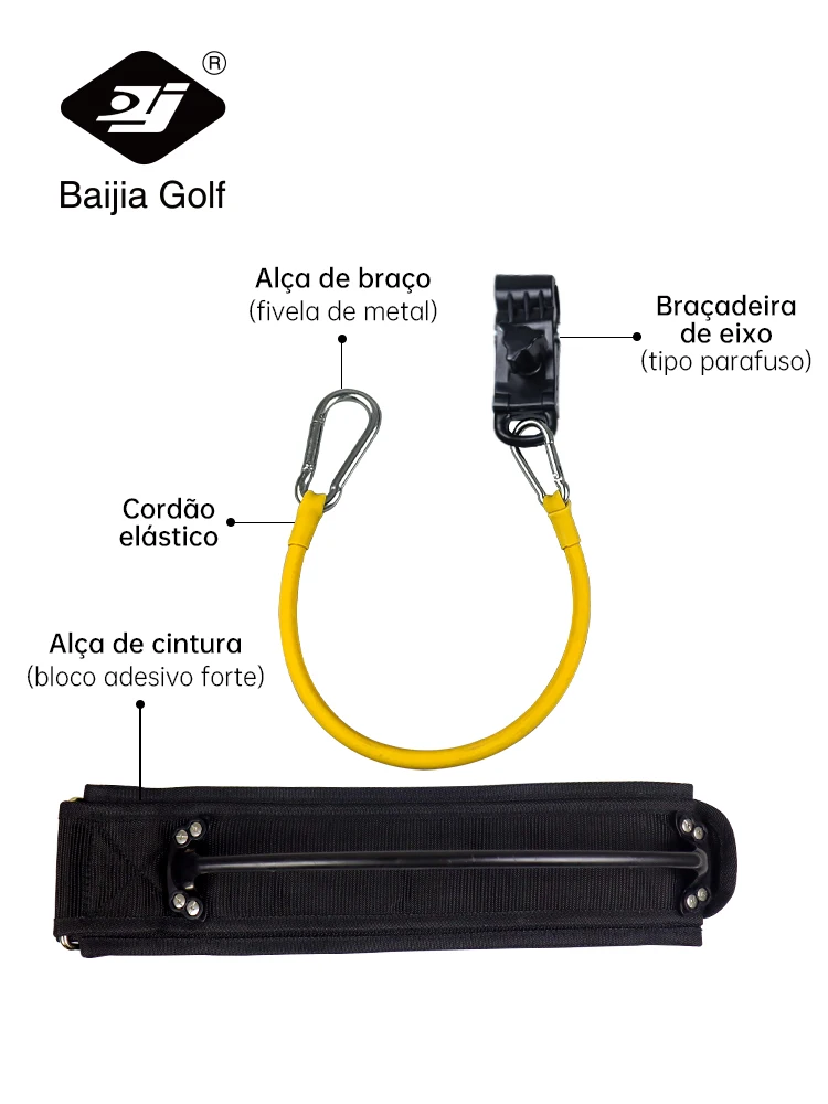 BAIJIA Golf Swing Training Aid Arm пояс для коррекции осанки практический направляющий пояс для гольфа начинающих инструменты для коррекции