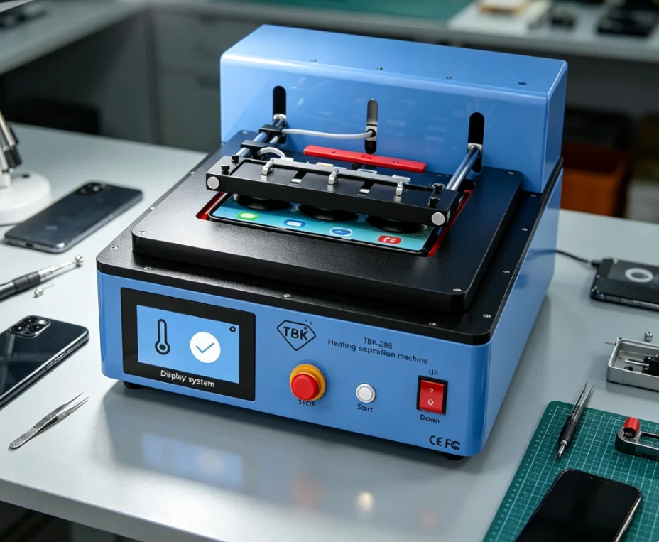 Fully Automatic LCD Screen Separator TBK 288L Machine Heated Display Removal Tool For Universal Phone Repair