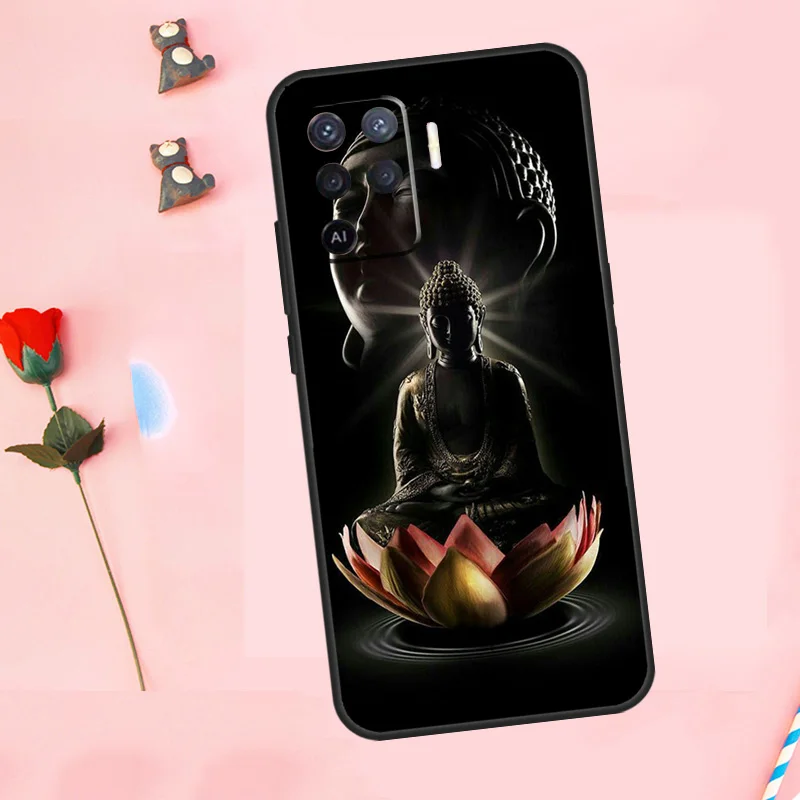 Galactic Gautama Buddha Budha Phone Case For OPPO A74 A54 A94 A15 A3S A5S A52 A72 A83 A91 A93 A5 A9 A31 A53S 2020 Coque